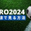 海外からEURO2024（ユーロ）を日本語実況で見る！無料の視聴方法も【VPN】