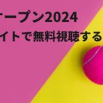 【無料視聴あり】全仏オープンテニス2024のライブ配信をVPNで見る